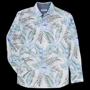 Tommy Bahama XLT Coastline Cord Fine Vines Long Sleeve Corduroy‎ Shirt NWT